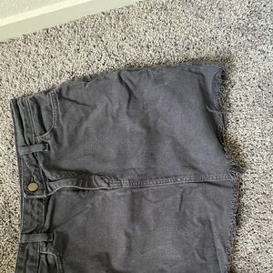 American Apparel Jean Skirt